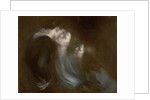 Her Mother's Kiss, 1890s by Eugene Carriere