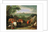 The Army of Louis XIV before Tournai by Adam Frans van der Meulen