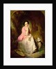 Woman Seated in a forest glade by Gyorgyi Giergl Alajos