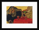 My Father with Uncle Piacsek Drinking Red Wine, 1907 by Jozsef Rippl-Ronai