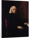 Portrait of Franz Liszt 1886 by Mihaly Munkacsy