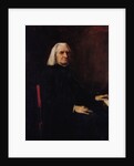 Portrait of Franz Liszt 1886 by Mihaly Munkacsy