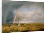 Well Against a Rainbow, 19th century by Karoly I Marko