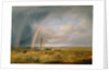 Well Against a Rainbow, 19th century by Karoly I Marko