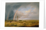 Well Against a Rainbow, 19th century by Karoly I Marko