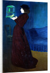 Woman with a Bird Cage by Jozsef Rippl-Ronai