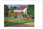 Manor House in Kertvelyes, 1907 by Jozsef Rippl-Ronai