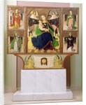 Altarpiece of the Virgin Mary from Liptoszentandras c.1480 by Hungarian School