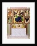 Altarpiece of the Virgin Mary from Liptoszentandras c.1480 by Hungarian School