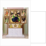 Altarpiece of the Virgin Mary from Liptoszentandras c.1480 by Hungarian School