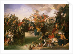 Zrinski's Charge from the Fortress of Szigetvár, 1825 by Johann Peter Krafft