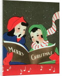 Merry Christmas, Christmas card by Anonymous