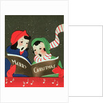 Merry Christmas, Christmas card by Anonymous