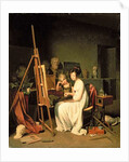 Artist's Studio by Louis Leopold Boilly