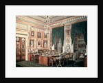 The Study of Alexander III at Gatchina Palace, c.1881 by Eduard Hau