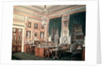 The Study of Alexander III at Gatchina Palace, c.1881 by Eduard Hau