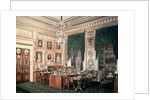 The Study of Alexander III at Gatchina Palace, c.1881 by Eduard Hau