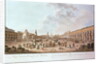 Moscow: view of the Great Square by de la Berthe, 1799 by Anonymous