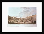Moscow: view of the Great Square by de la Berthe, 1799 by Anonymous