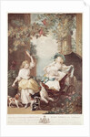 Princesses Mary, Sophia and Amelia, daughters of George III by John Singleton Copley