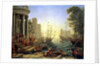 Seaport with the Embarkation of St. Ursula, 1641 by Claude Lorrain (1600-82)