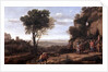 Landscape with David at the Cave of Abdullam, 1658 by Claude Lorrain