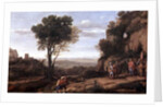 Landscape with David at the Cave of Abdullam, 1658 by Claude Lorrain
