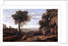 Landscape with David at the Cave of Abdullam, 1658 by Claude Lorrain