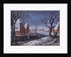 Winter Landscape with Fowlers by Adriaen van Stalbemt