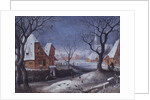 Winter Landscape with Fowlers by Adriaen van Stalbemt