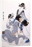 Two Female Figures by Kitagawa Utamaro