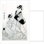 Two Female Figures by Kitagawa Utamaro