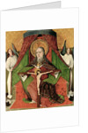 The Holy Trinity, central panel of the high altarpiece of the Church of the Holy Trinity in Mosóc 1471 by GH Master