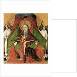 The Holy Trinity, central panel of the high altarpiece of the Church of the Holy Trinity in Mosóc 1471 by GH Master