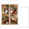 The Annunciation, the Birth of Christ, the Adoration of the Magi and the Presentation in the Temple from the Szepeshely Altarpiece, 1480-90 by Hungarian School