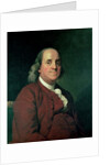 Benjamin Franklin, 1782 by Joseph Wright of Derby
