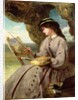 The Fair Amateur, 1862 by Abraham Solomon