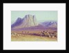 The Camel Train, Condessi, Mount Sinai, 1848 by Edward Lear