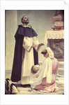 St. Dominic by Vlaho Bukovac
