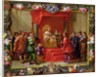Peter IV, King of Aragon being visited by Guillaume-Raymond Moncada by Jan van & Primo Luigi Kessel
