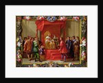 Peter IV, King of Aragon being visited by Guillaume-Raymond Moncada by Jan van & Primo Luigi Kessel