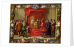 Peter IV, King of Aragon being visited by Guillaume-Raymond Moncada by Jan van & Primo Luigi Kessel