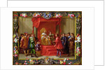 Peter IV, King of Aragon being visited by Guillaume-Raymond Moncada by Jan van & Primo Luigi Kessel