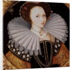 Portrait of a Lady with a Large Ruff, an Armillary Sphere in the Background by English School
