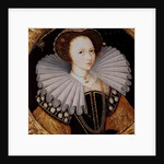 Portrait of a Lady with a Large Ruff, an Armillary Sphere in the Background by English School