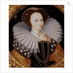 Portrait of a Lady with a Large Ruff, an Armillary Sphere in the Background by English School