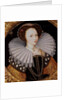 Portrait of a Lady with a Large Ruff, an Armillary Sphere in the Background by English School