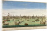 A General View of the Port and Town of Amsterdam, engraving by D.G. Hucquier, 16th century by Dutch School