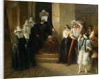 The Masked Ball, c.1870 by Henri Victor Deveria