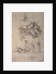 The Fall of Phaethon, 1533 by Michelangelo Buonarroti